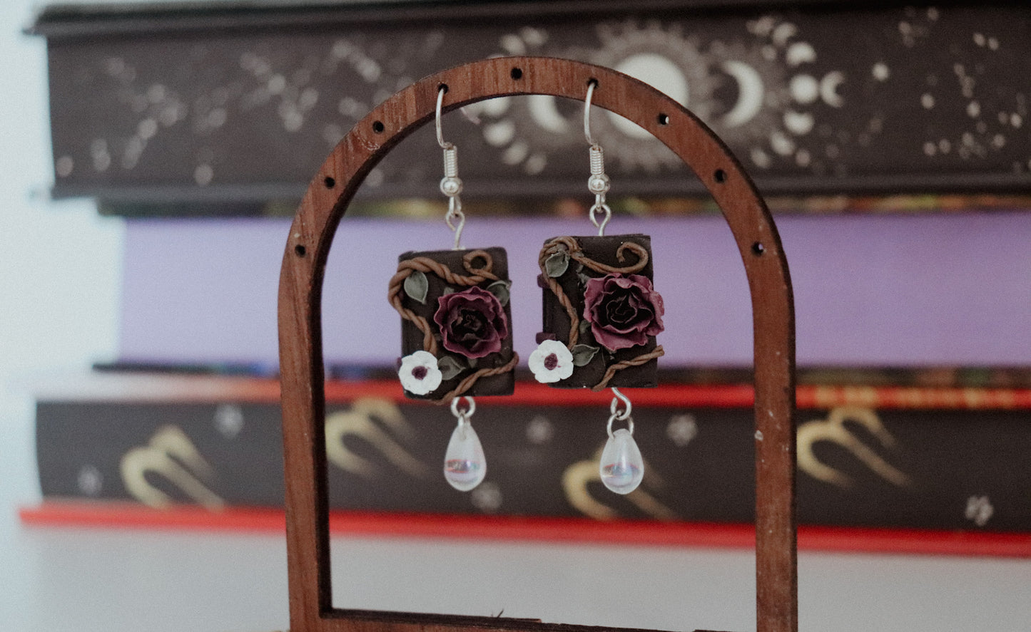 Enchanted Library Dangles - Bookish