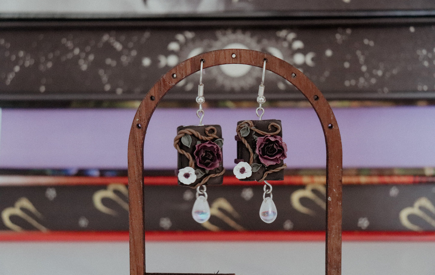 Enchanted Library Dangles - Bookish