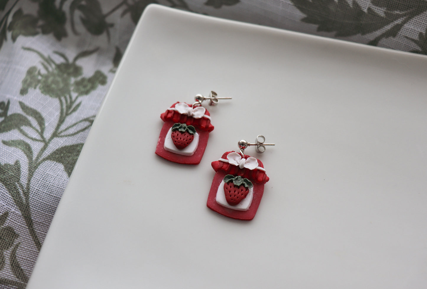 Strawberry Jam Jars
