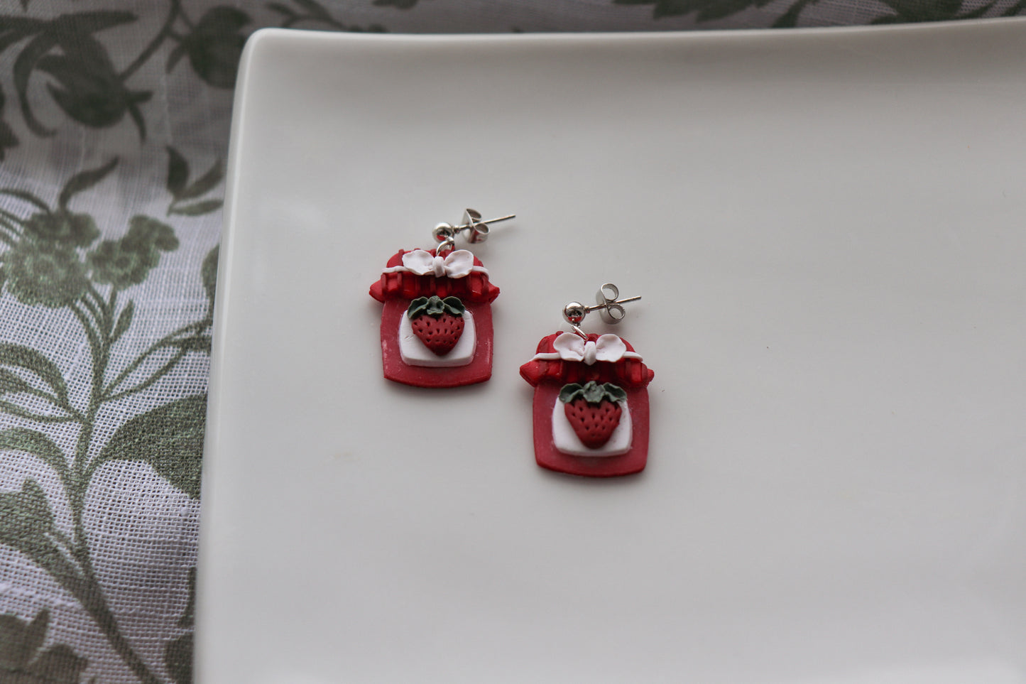 Strawberry Jam Jars