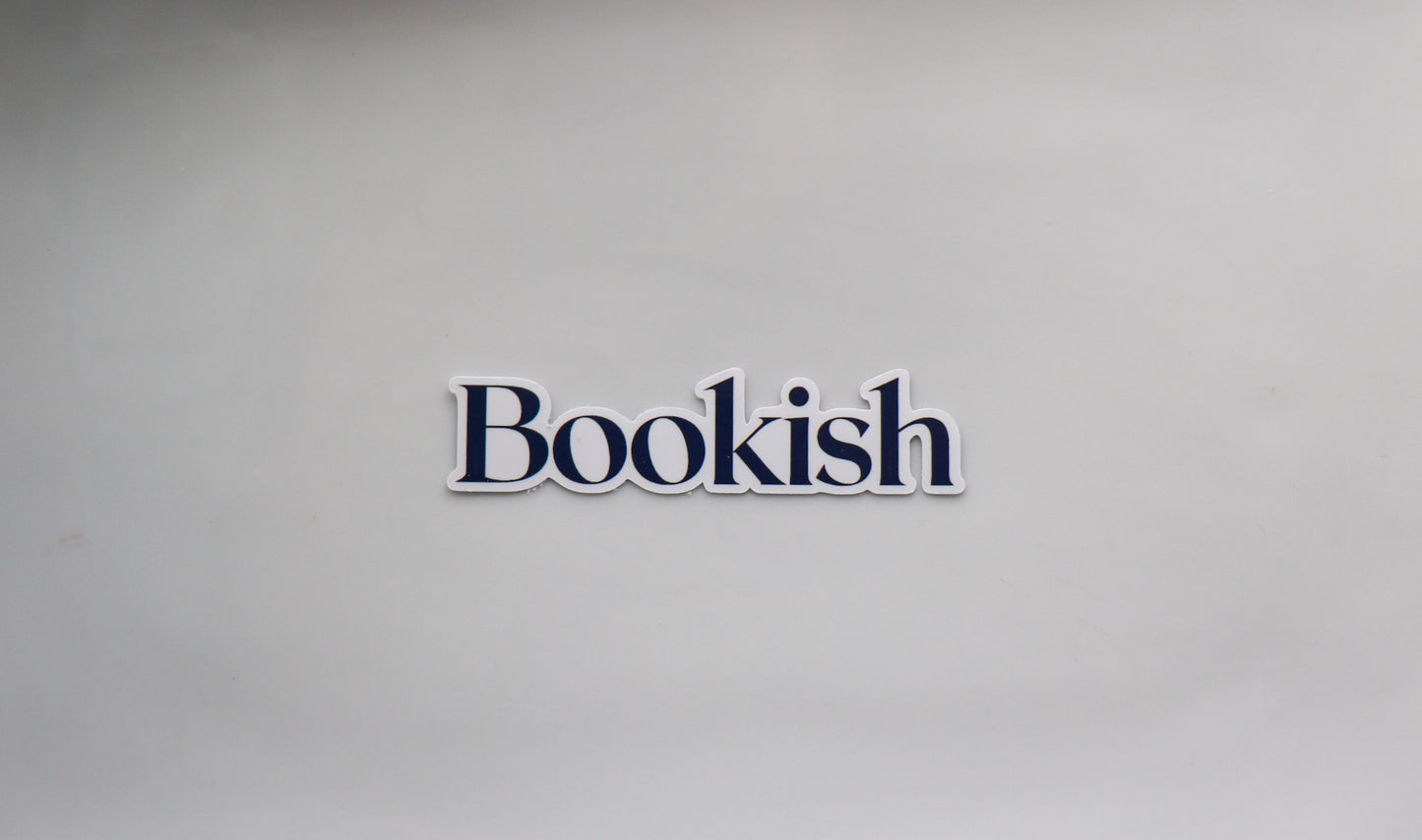 Bookish Sticker - "Bookish" v3