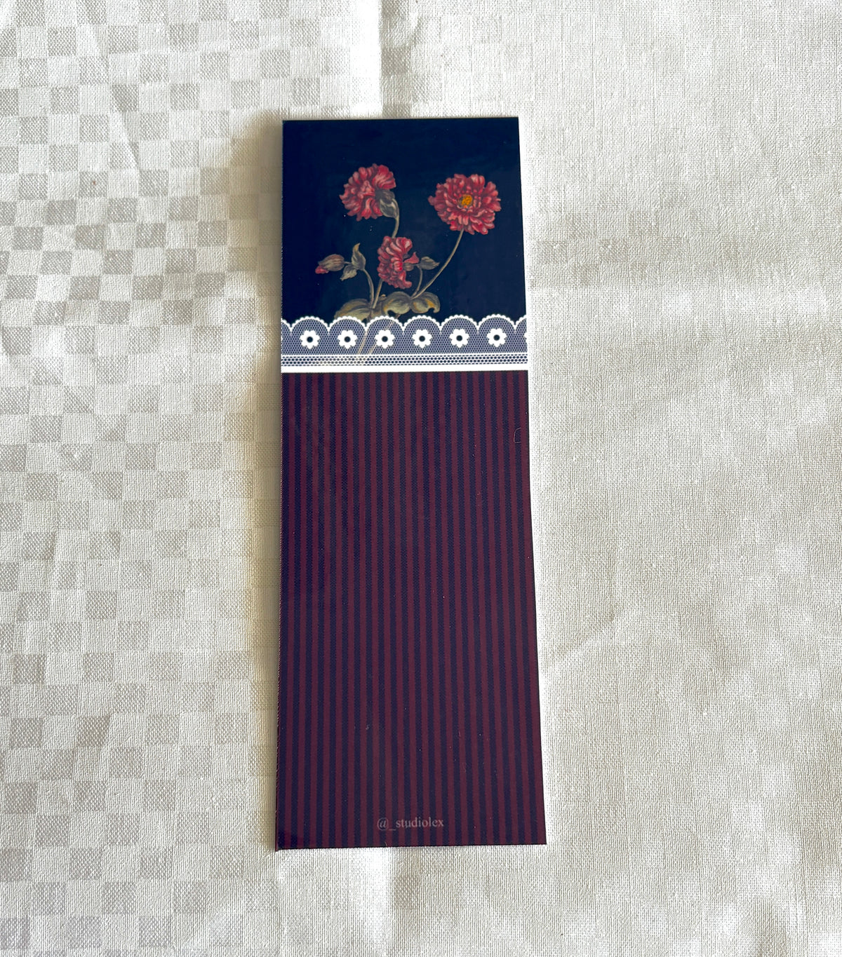 Moody Florals - Bookmark