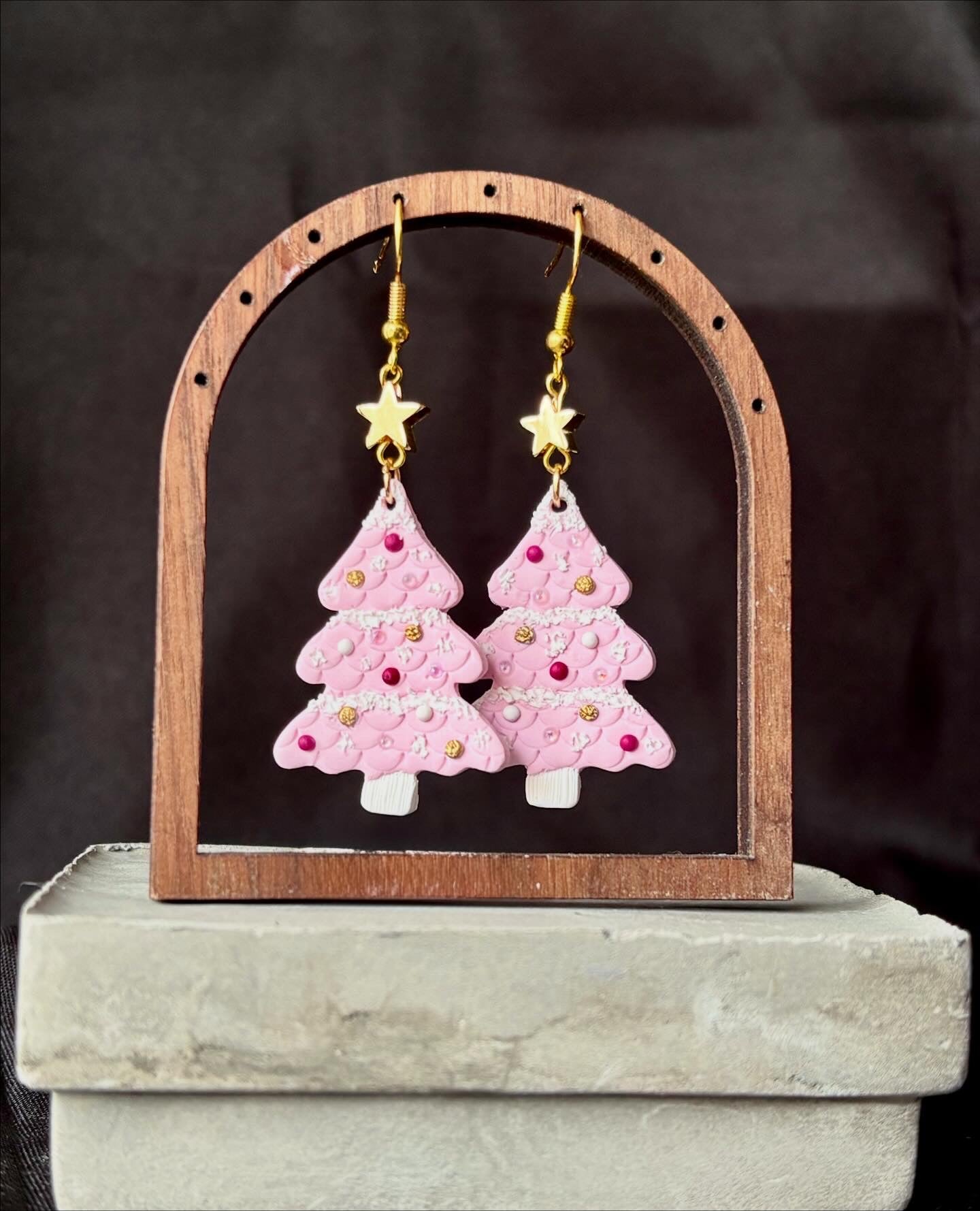 Cotton Candy Christmas - Dangles