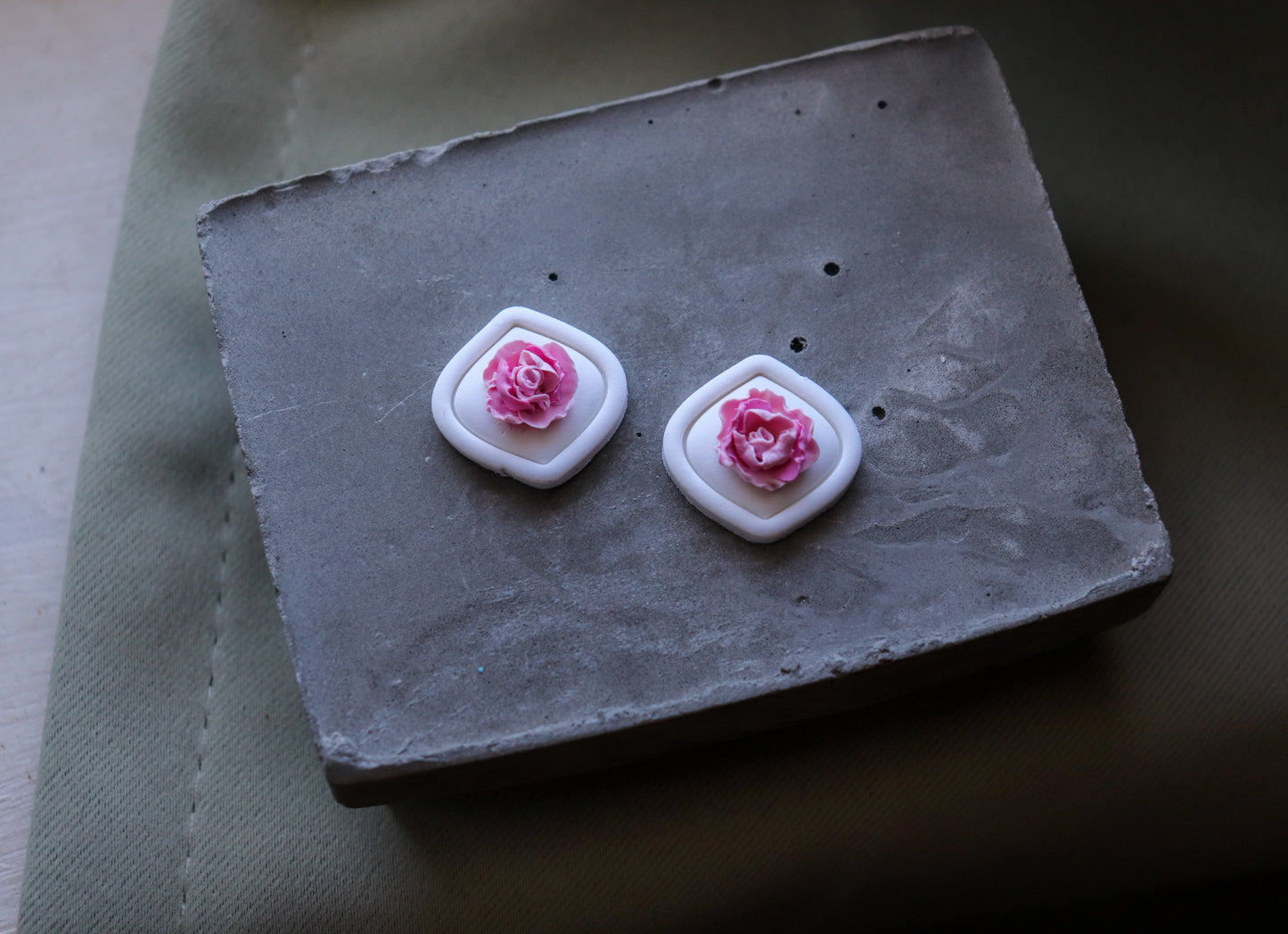 Peony Studs