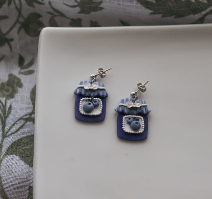 Blueberry Jam Jars