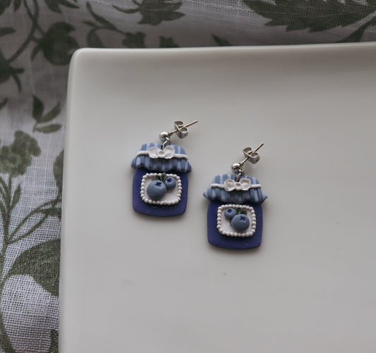 Blueberry Jam Jars