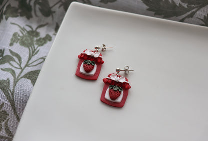 Strawberry Jam Jars