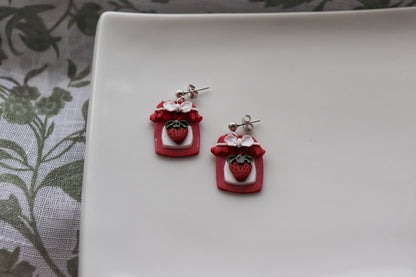 Strawberry Jam Jars