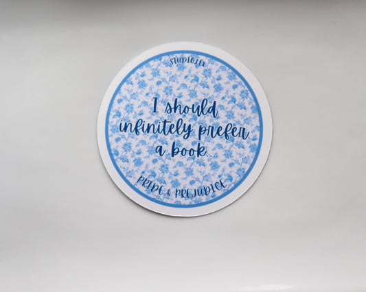 Bookish Sticker - Pride and Prejudice