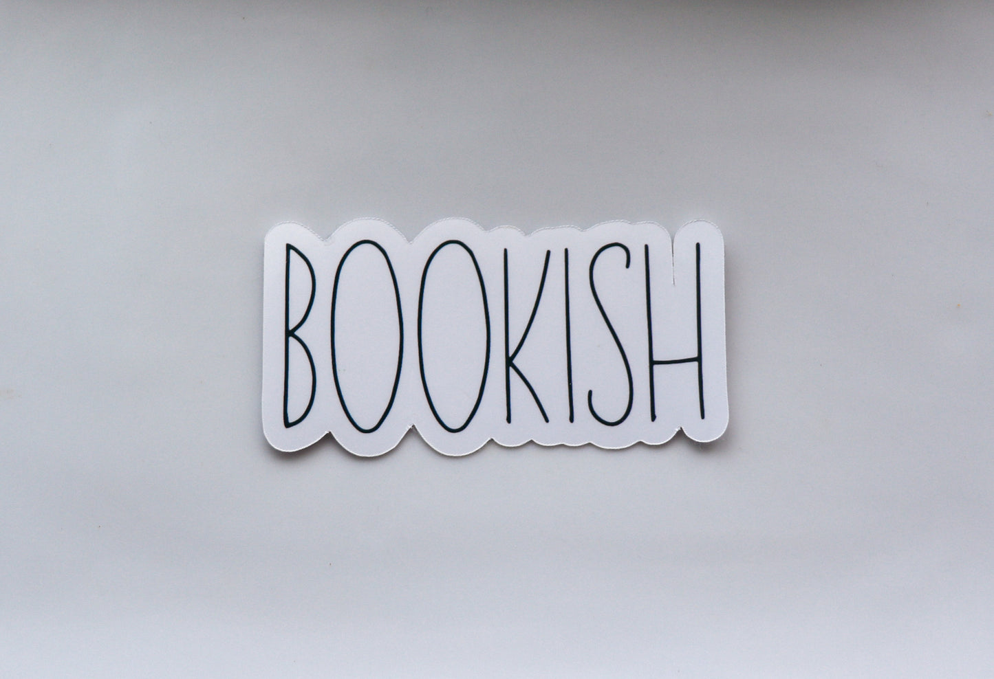 Bookish Sticker - "Bookish" v1