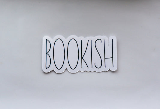 Bookish Sticker - "Bookish" v1