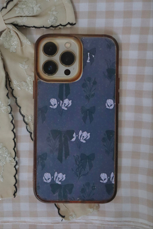 Midnight Bows Phone Case Insert