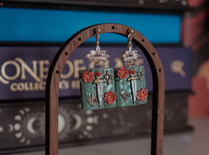 Thorns and Thrones Dangles - Bookish (LIMITED QUANTITY)